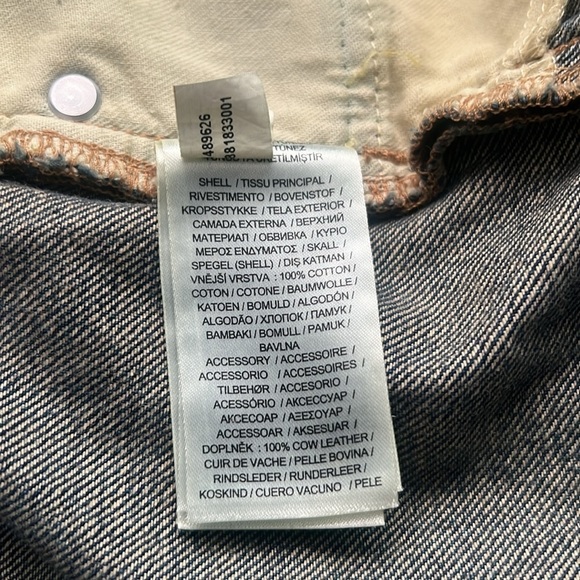 LAUREN RALPH LAUREN Plus-Size Lace Patchwork Relaxed Tapered Jeans - Picture 8 of 9